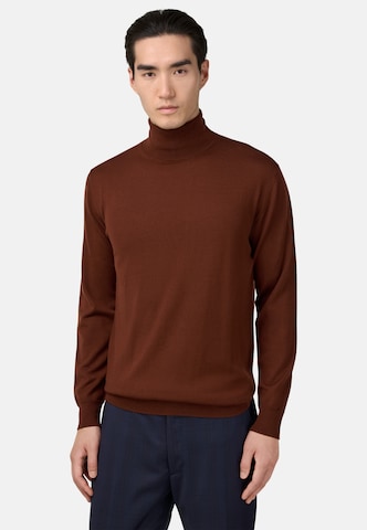 Pull-over Boggi Milano en rouge : devant