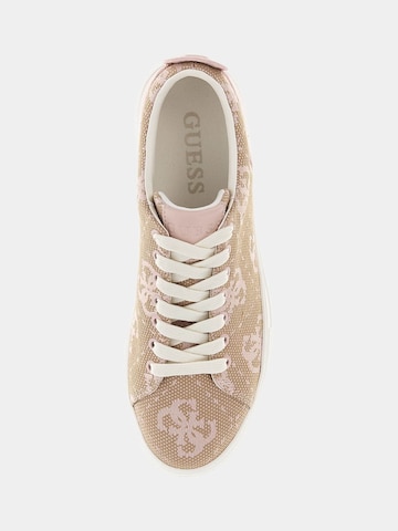 GUESS Sneakers laag 'Gia' in Beige