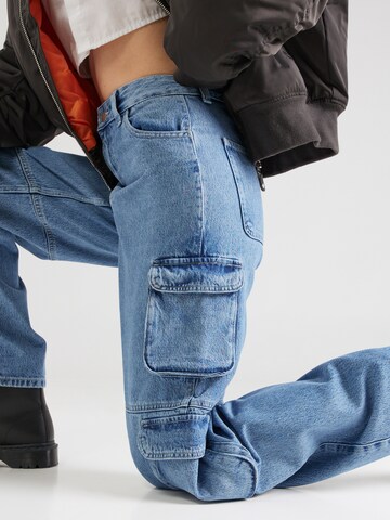 Dr. Denim Loose fit Cargo jeans 'Donna' in Blue