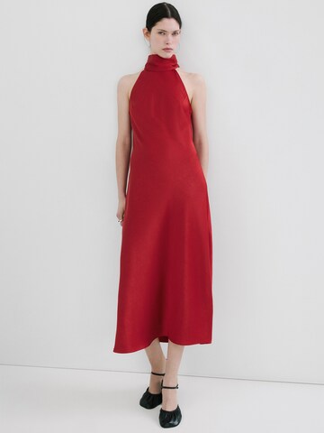 MANGO Evening dress 'CHOCO' in Red: front