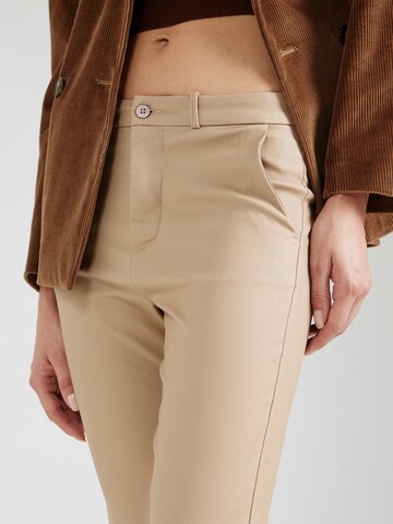 Freequent Slim fit Trousers 'SOLVEJ COOPER' in Beige