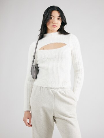 Pull-over Sixth June en blanc : devant