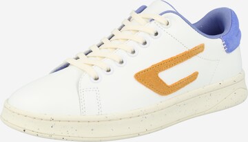 Baskets basses 'ATHENE' DIESEL en blanc : devant