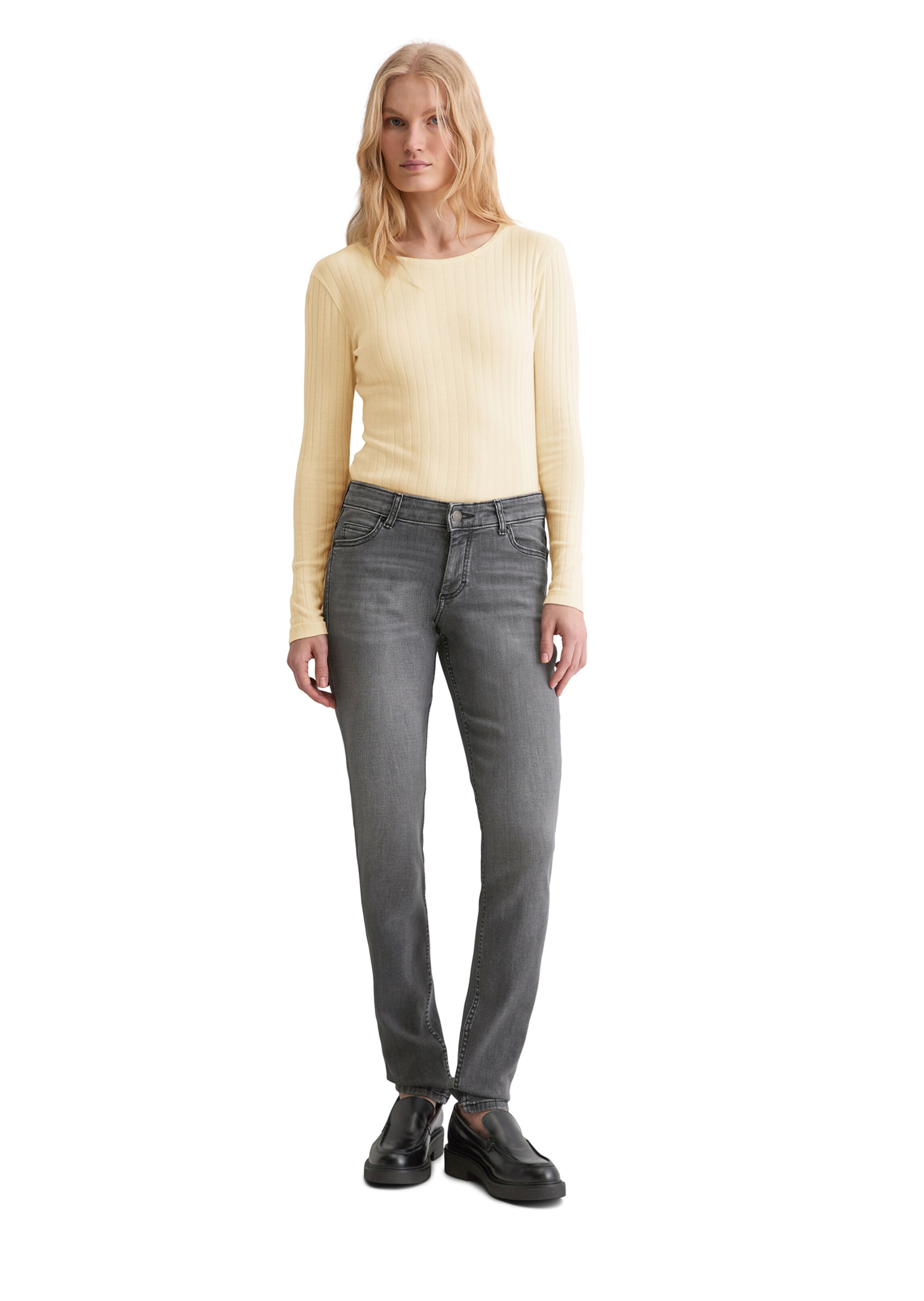 Coupe slim Jean Marc O'Polo en gris