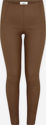 Leggings 'BELLE' di OBJECT Petite in marrone: frontale