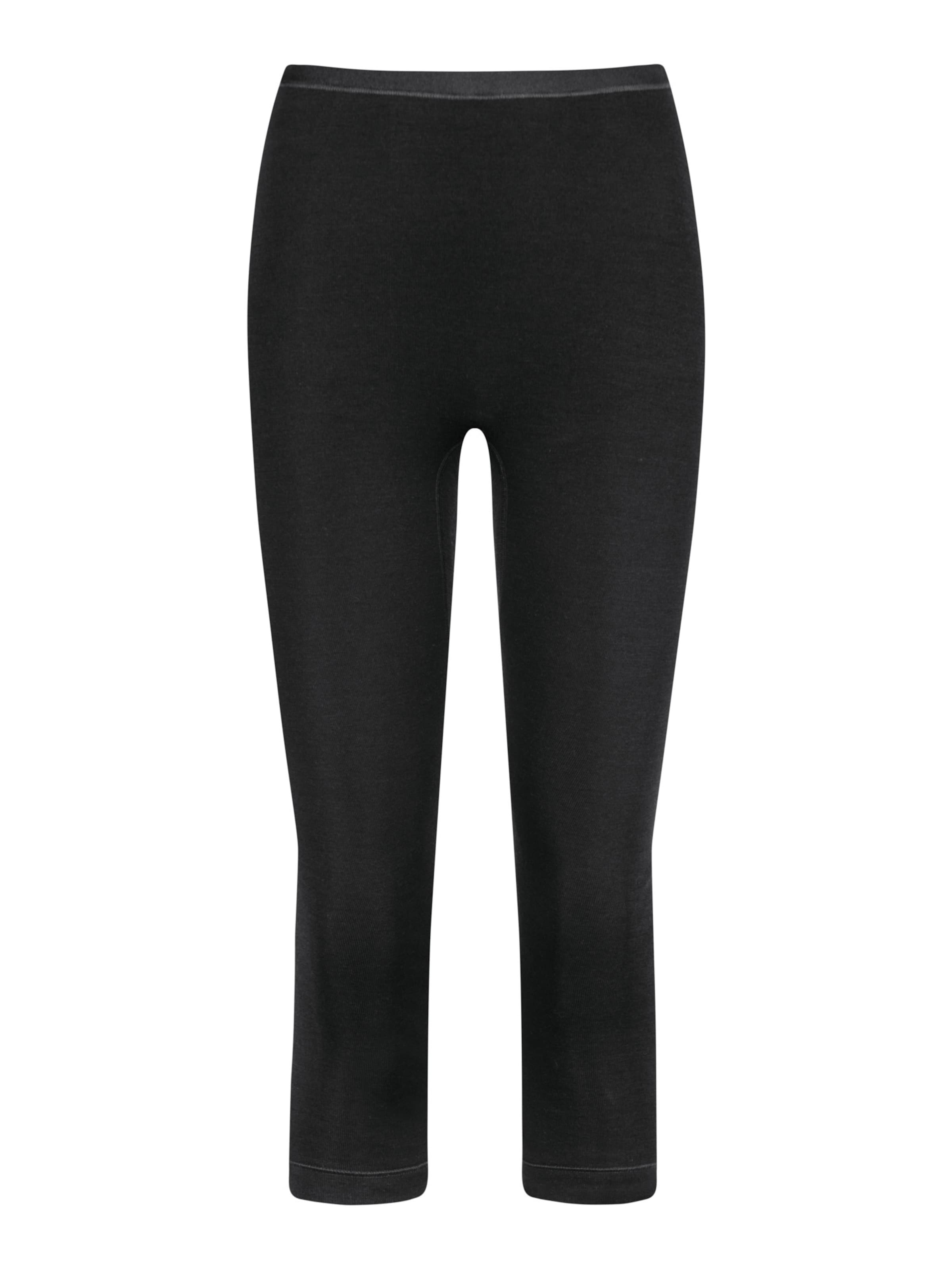 Mey Regular Leggings 'Wool&Silk' in Schwarz: Vorderseite