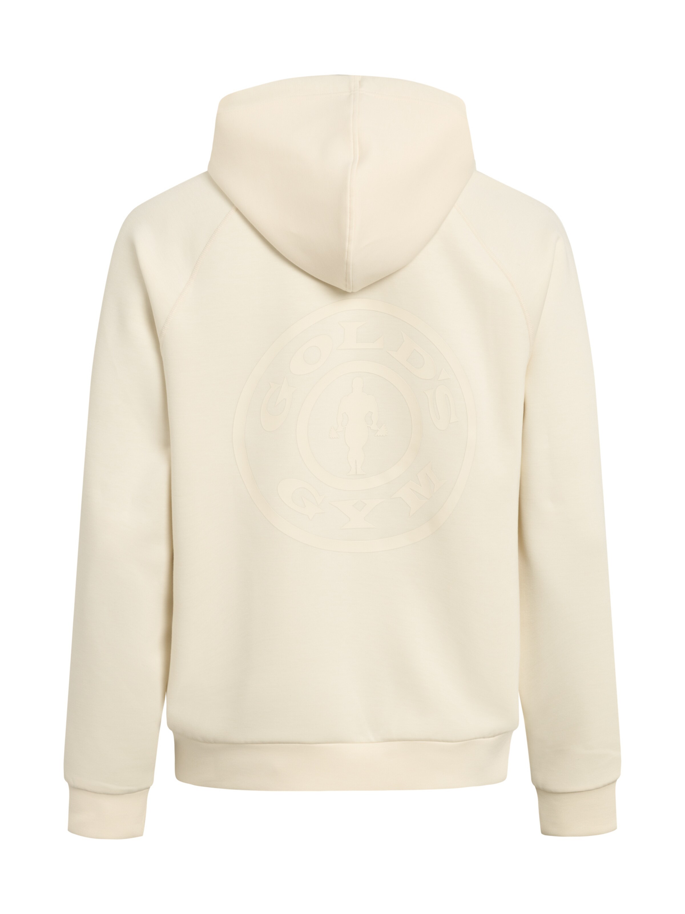 GOLD´S GYM APPAREL Træningsjakke 'GENE' i hvid