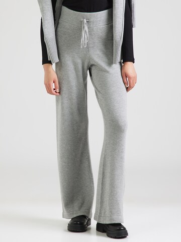 Wide Leg Pantalon 'YASBABETTE' YAS en gris : devant