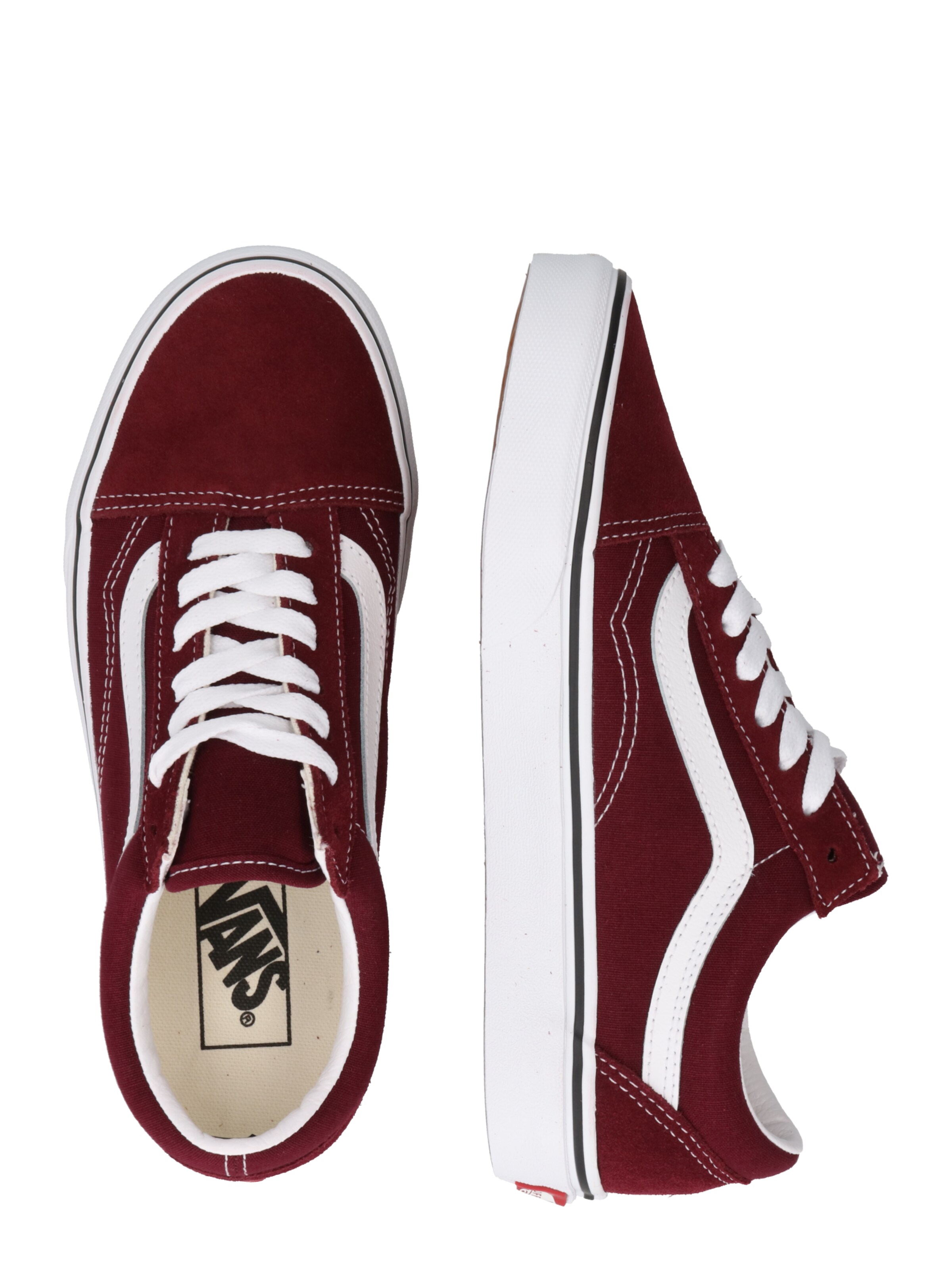VANS Madalad ketsid 'Old Skool', värv punane