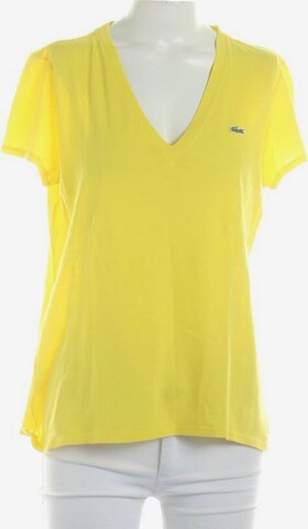 LACOSTE Top & Shirt in M in Yellow: front