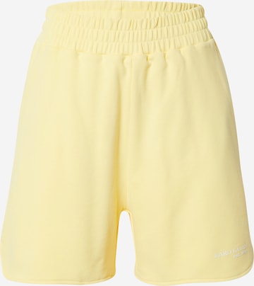 Karo Kauer Loose fit Pants in Yellow: front