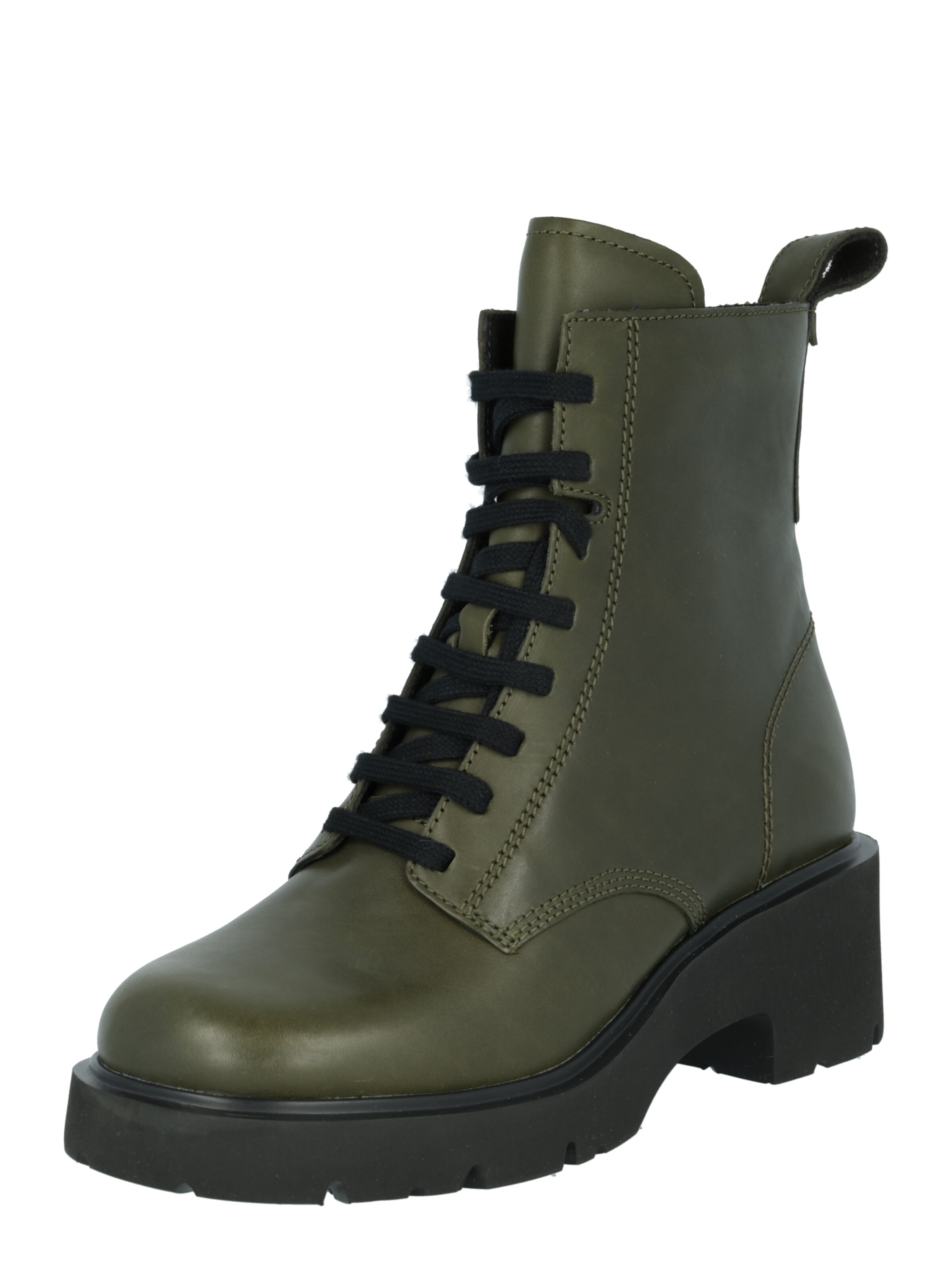 CAMPER - Botim com fivela 'Milah ' em verde: frente