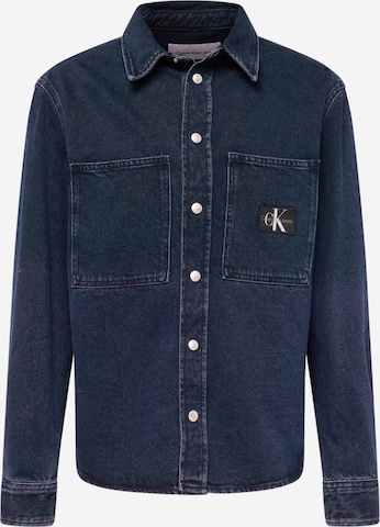 Calvin Klein Jeans - Ajuste confortable Camisa en azul: frente