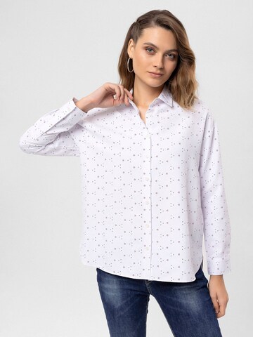 By Diess Collection - Blusa en blanco