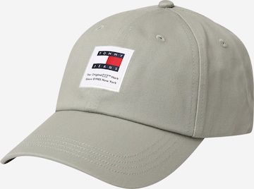 Cappello da baseball di Tommy Jeans in grigio: frontale