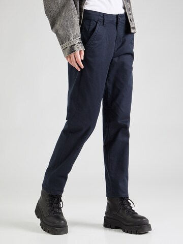 Regular Pantalon chino 'Kate' G-Star RAW en bleu : devant