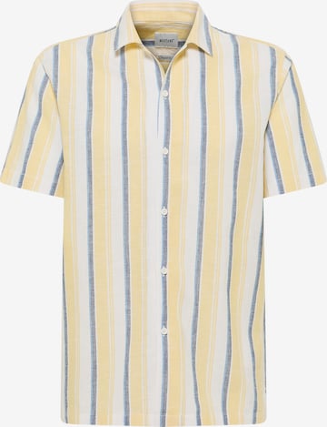 MUSTANG Hemd 'Layton' in Gelb: Vorderseite