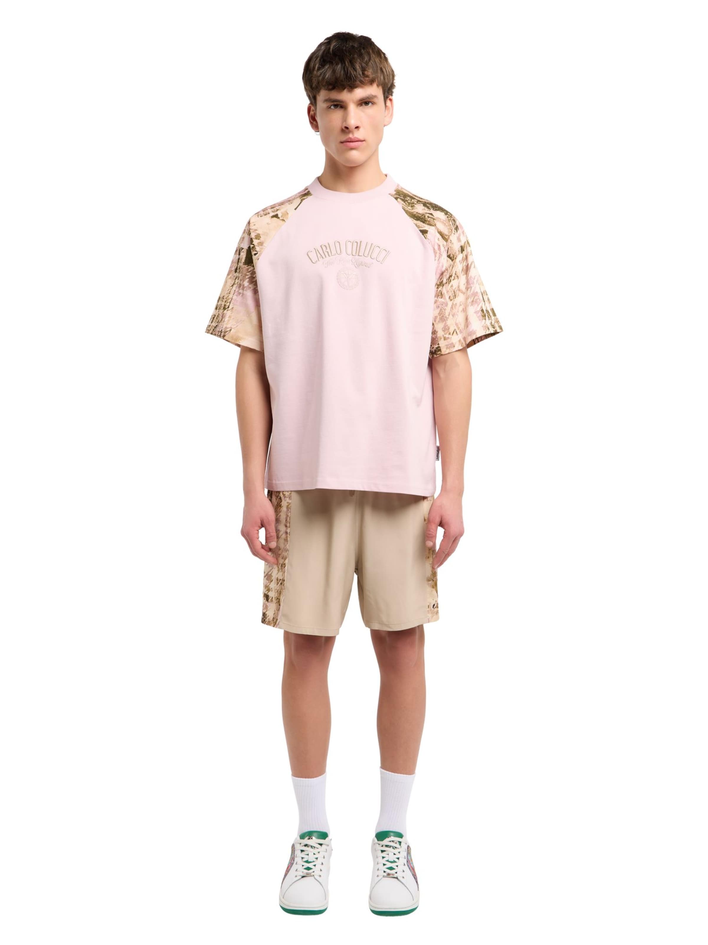 Regular Pantalon 'Feil' Carlo Colucci en beige