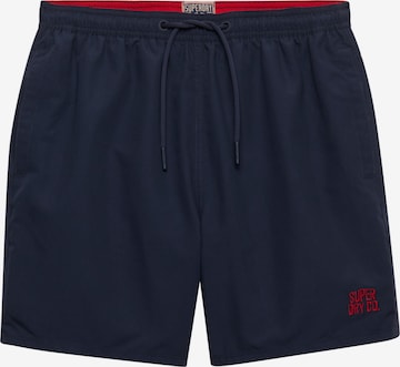 Shorts de bain 'Essential' Superdry & Co en bleu : devant
