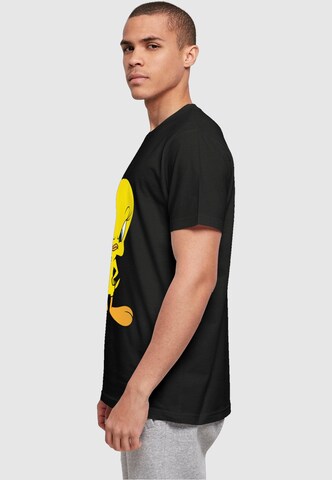 ABSOLUTE CULT Shirt 'Looney Tunes - Angry Tweety' in Black