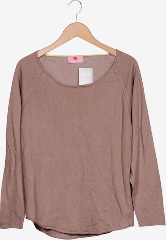 HERZENSANGELEGENHEIT Sweater & Cardigan in S in Brown: front