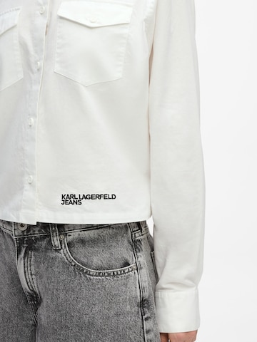 KARL LAGERFELD JEANS Blouse in White