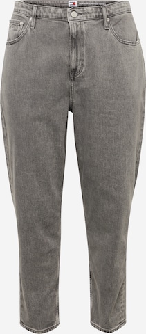 Tommy Jeans Curve Tapered Jeans in Grey: front