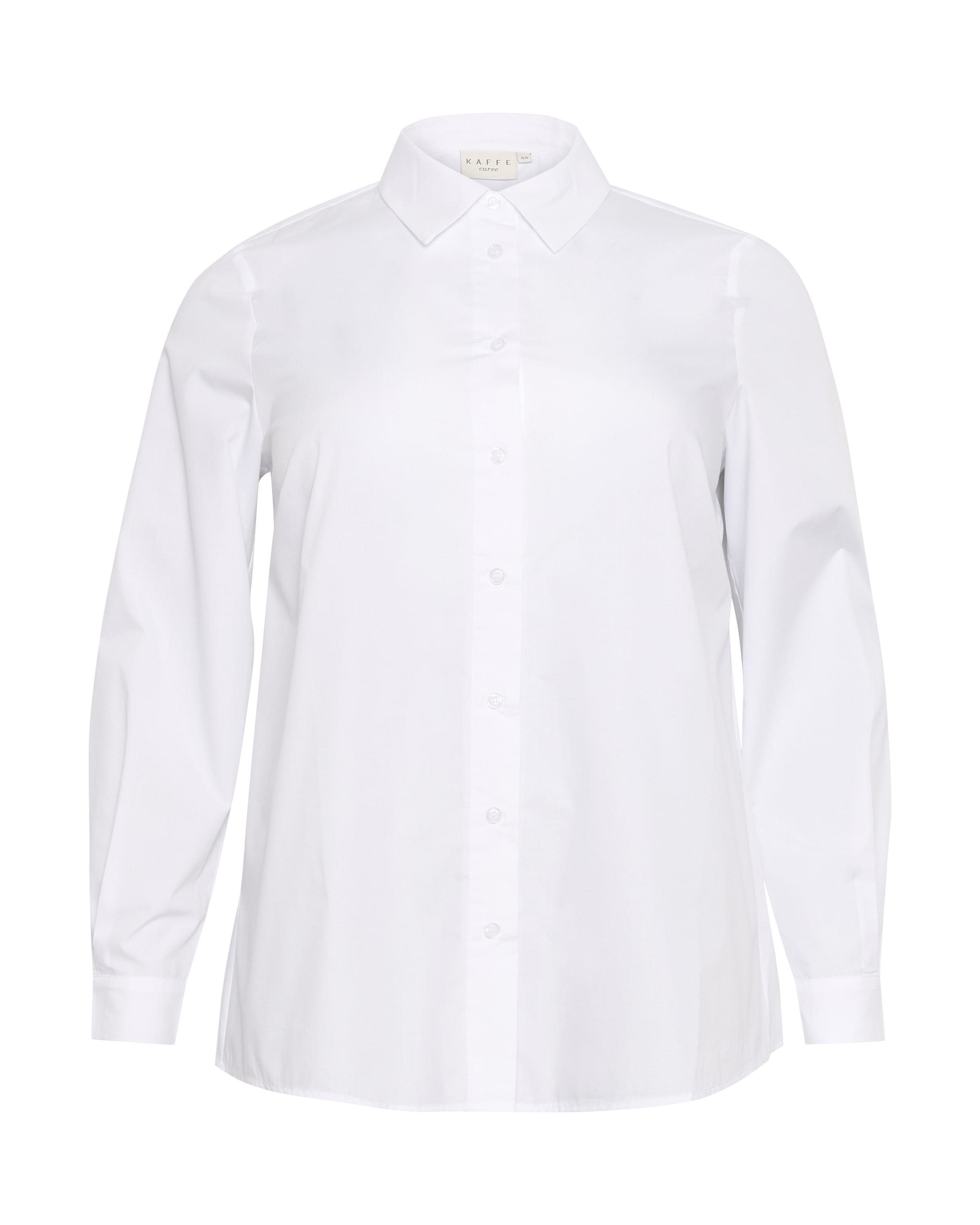 KAFFE CURVE Bluse 'Sera' in Weiß: Vorderseite
