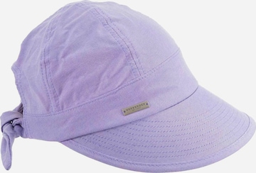 Seeberger Cap 'Cap' in Lila: Vorderseite