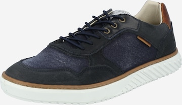 BULLBOXER - Zapatillas deportivas bajas en azul: frente