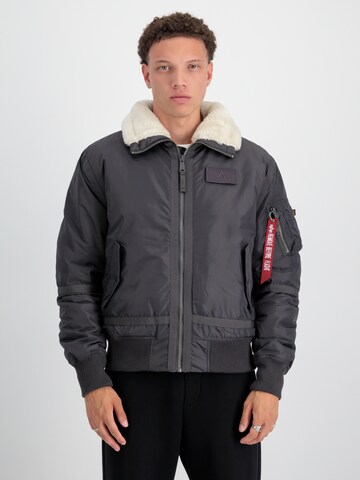 ALPHA INDUSTRIES Regular Fit Vinterjakke 'B15-3 TT' i grå: forside