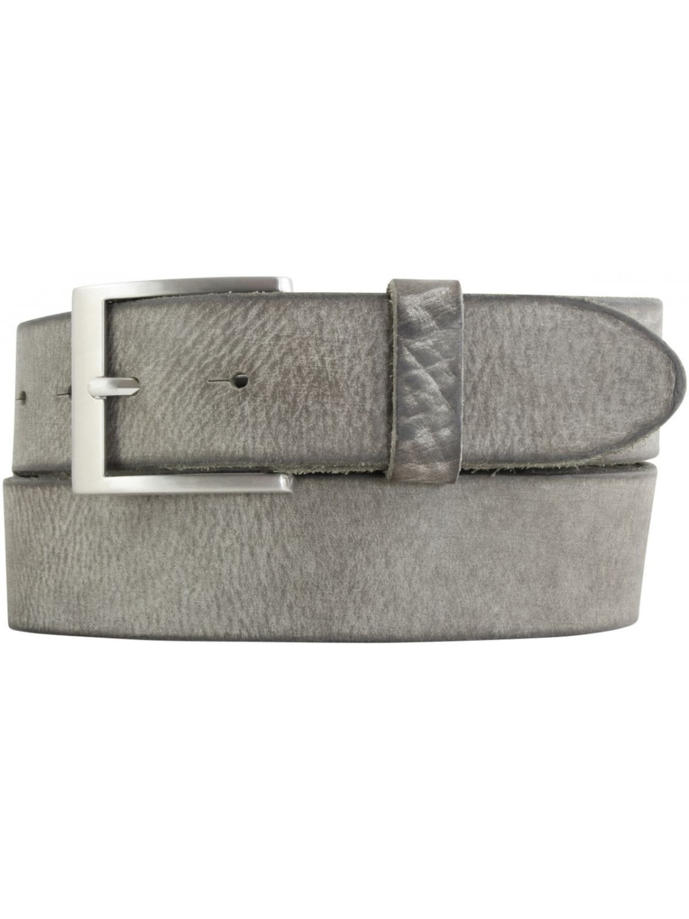 BELTINGER Gürtel 'Leccoo'‌‌‌‌‌‌‌ in Grau: Vorderseite