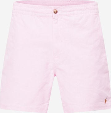 Polo Ralph Lauren Regular Broek in Roze: voorkant