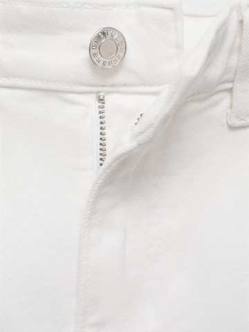MANGO Regular Jeans 'SIENNA' in White
