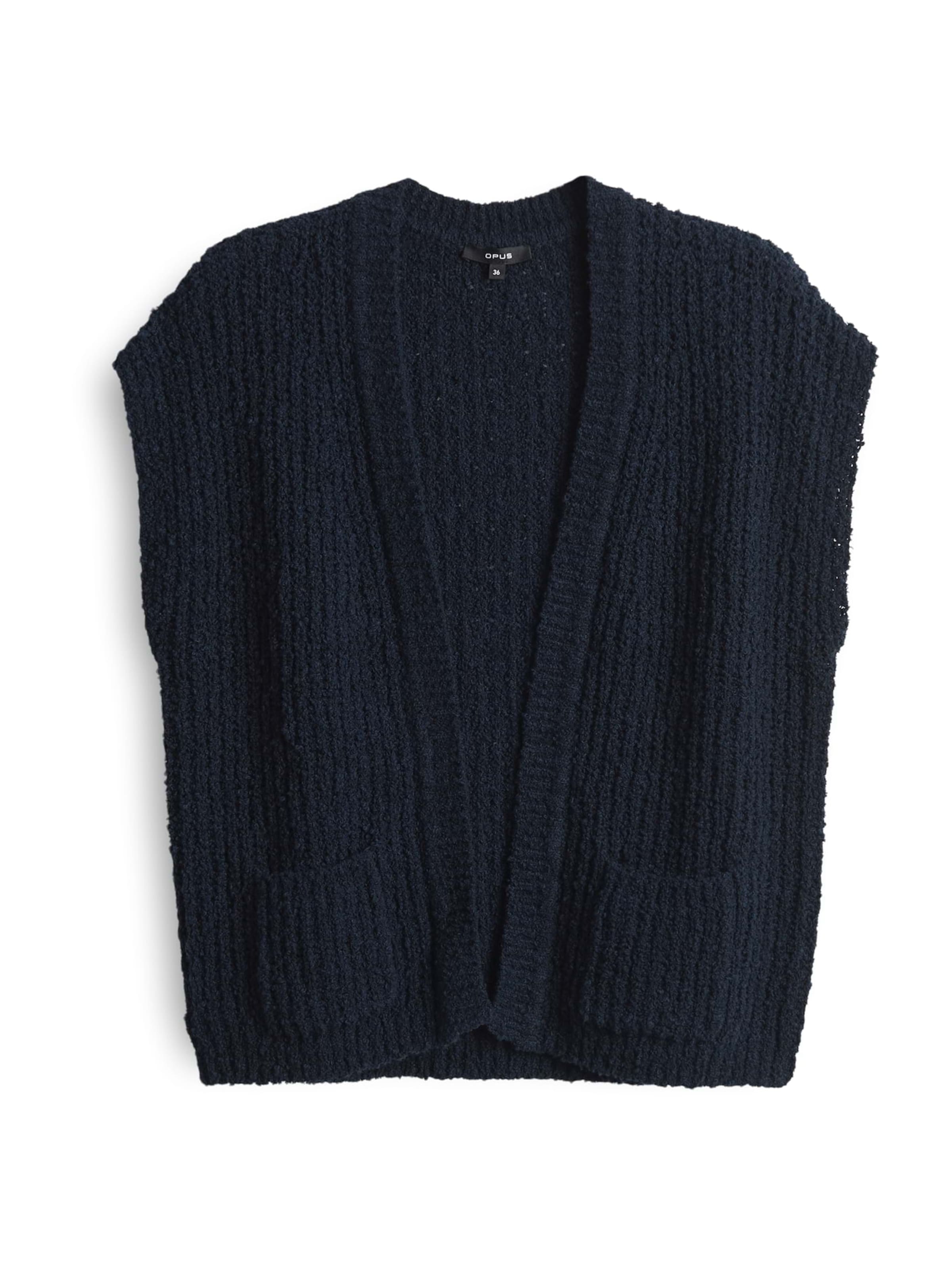 Cardigan 'Dimola' OPUS en bleu : devant