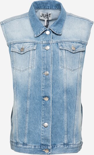 JUST FEMALE Vesta - modrá denim, Produkt