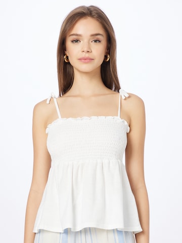 VERO MODA Top 'JEANE' in White: front