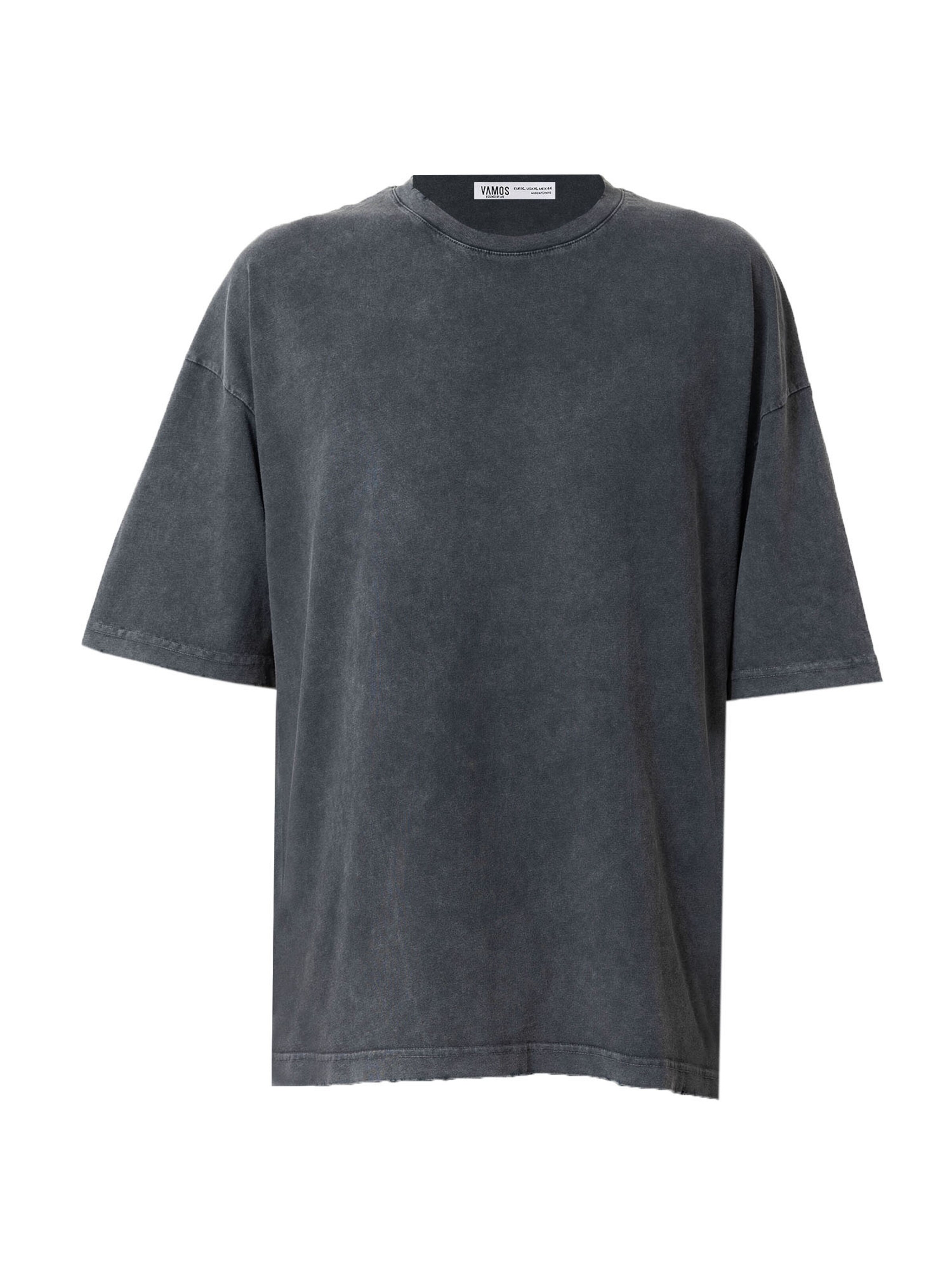 VAMOS CLO Tričko - Sivá: predná strana