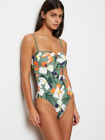Bustier Maillot de bain ' Allover Prints ' Marc O'Polo en mélange de couleurs : devant