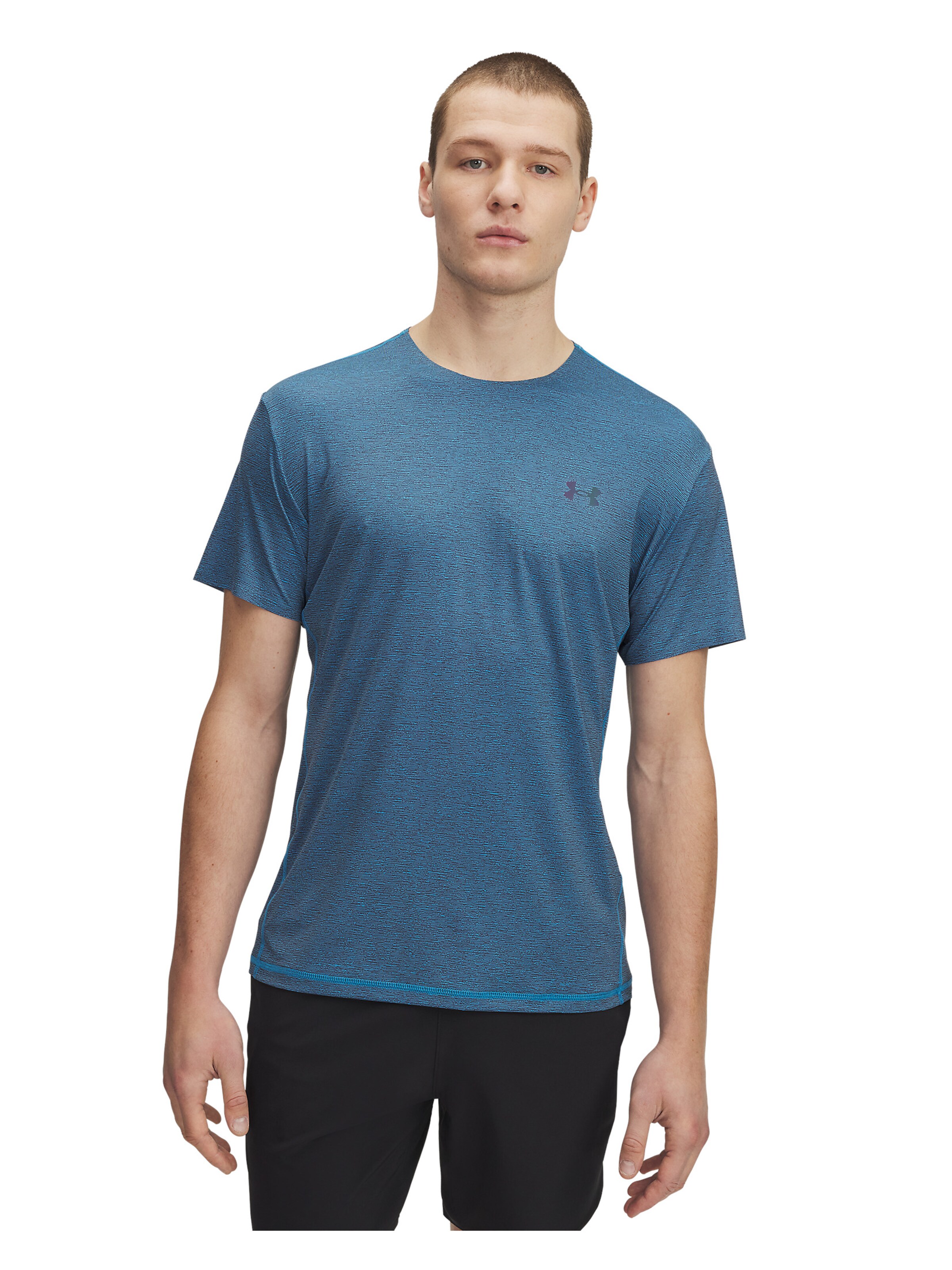 UNDER ARMOUR Funktionsshirt 'Vanish Elite Vent Prtd SS' in Blau: Vorderseite