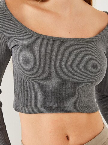 Bianco Lucci - Camisa em cinzento