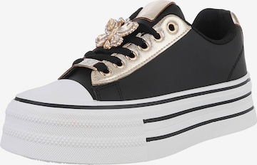 Ital-Design Sneakers in Black: front