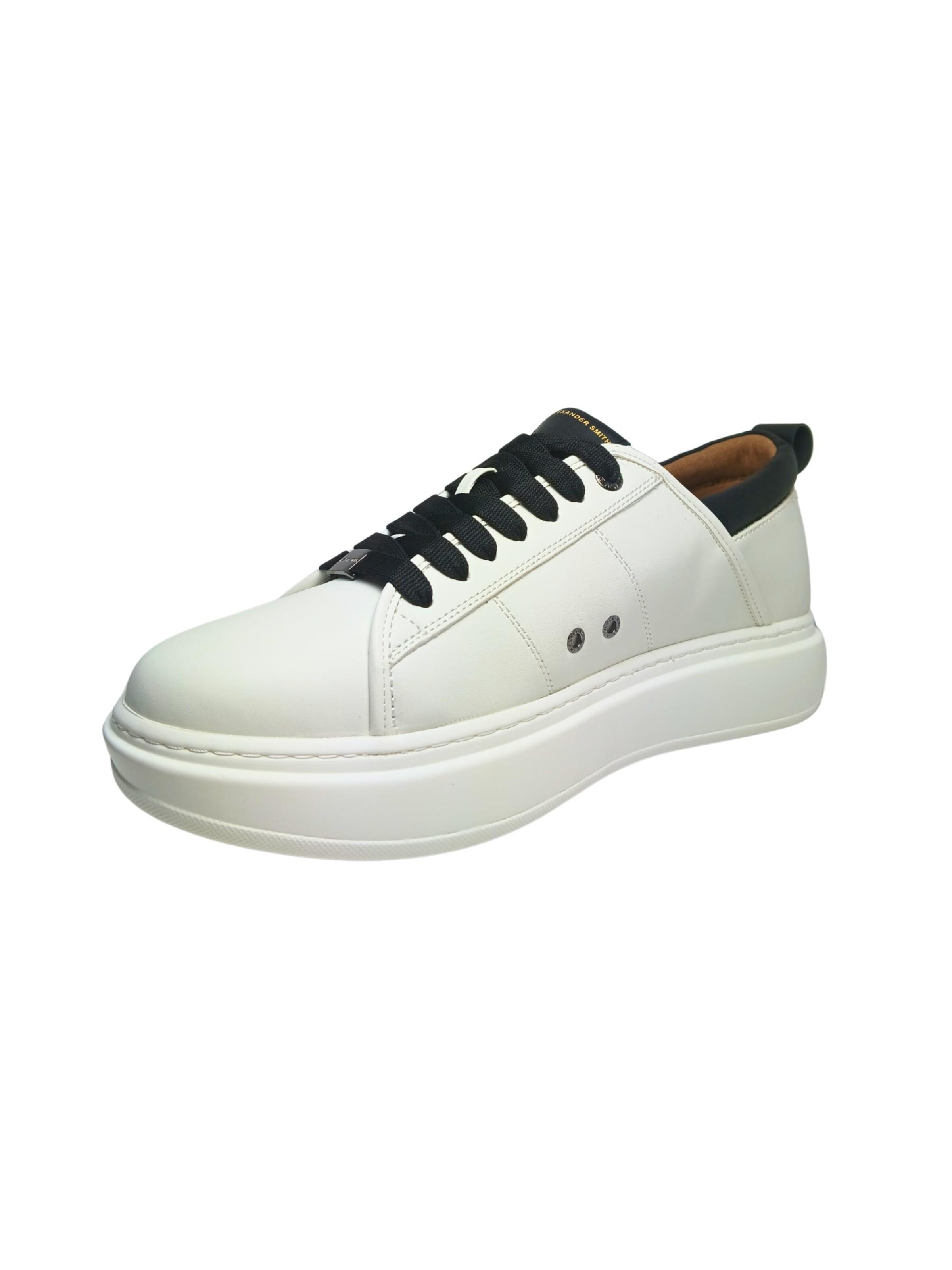 Alexander Smith Platform trainers in White