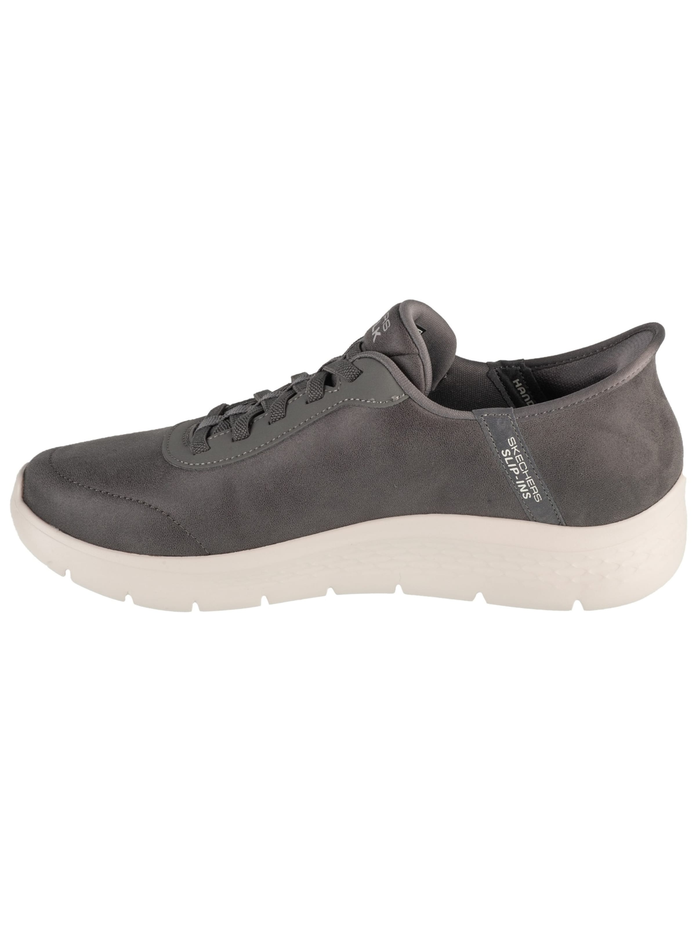 SKECHERS Sneaker low 'Skechers Slip-Ins: GO Walk Flex - Smooth Motion'‌‌ in Grau: Vorderseite