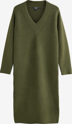 žalia Next Megzta suknelė: priekis