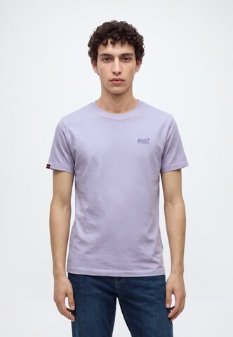 T-Shirt 'Essential' Superdry & Co en violet : devant