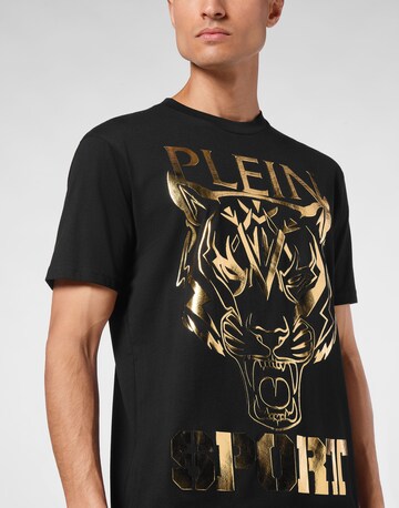 T-Shirt 'Tiger' Plein Sport en noir
