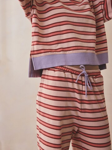 Wide Leg Pantalon Next en rose