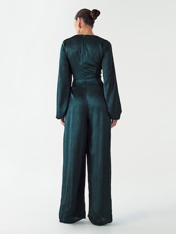 Willa Jumpsuit 'Philipa' in Grün: Rückseite