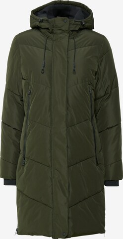 Oxmo Winter Coat 'Juna' in Green: front